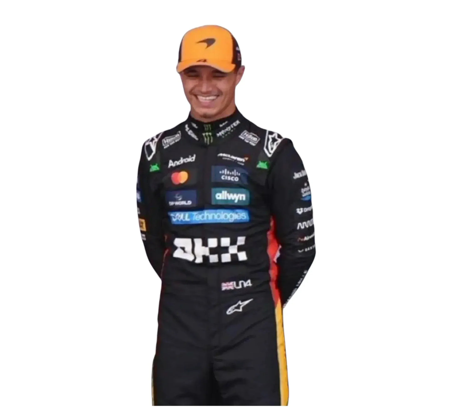 2025 Lando Norris British Grand Prix McLaren F1 Race Suit