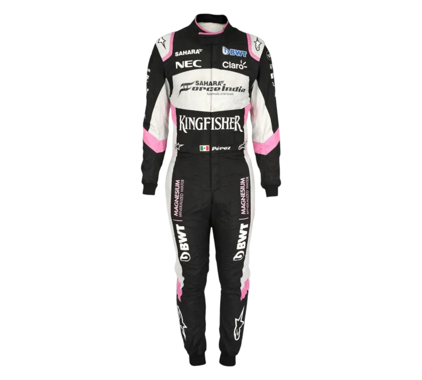 Sergio Perez 2017 Team F1 Racing Suit Force India