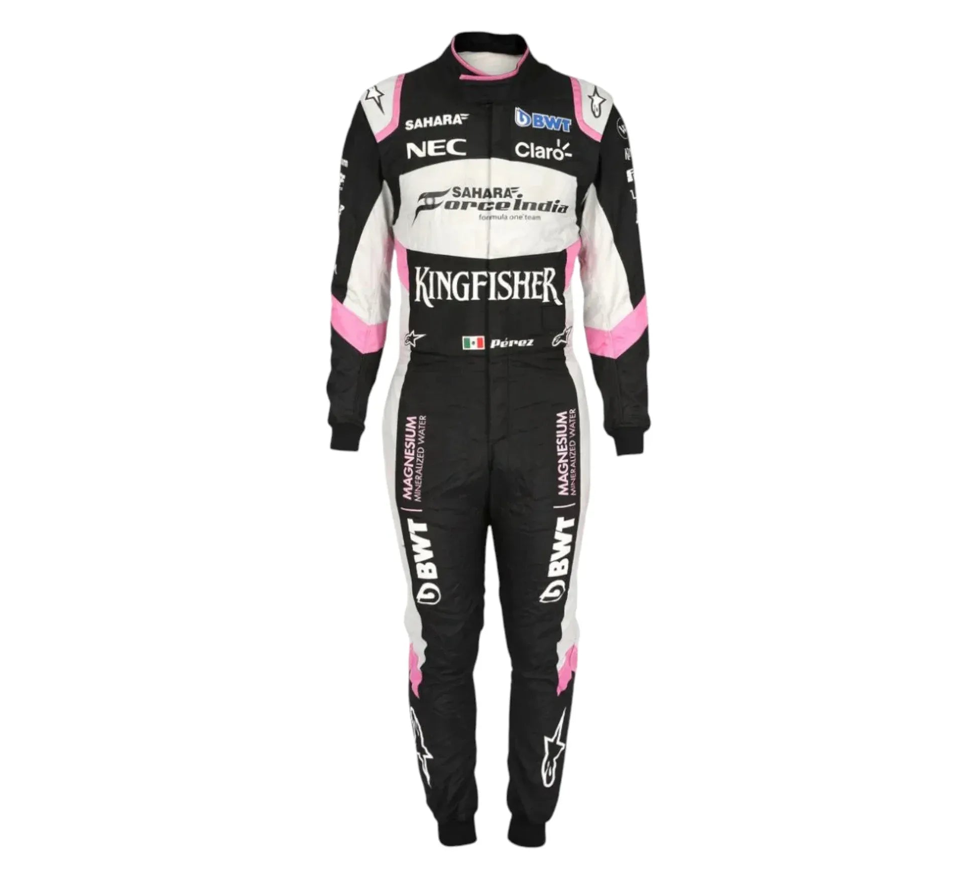 Sergio Perez 2017 Team F1 Racing Suit Force India