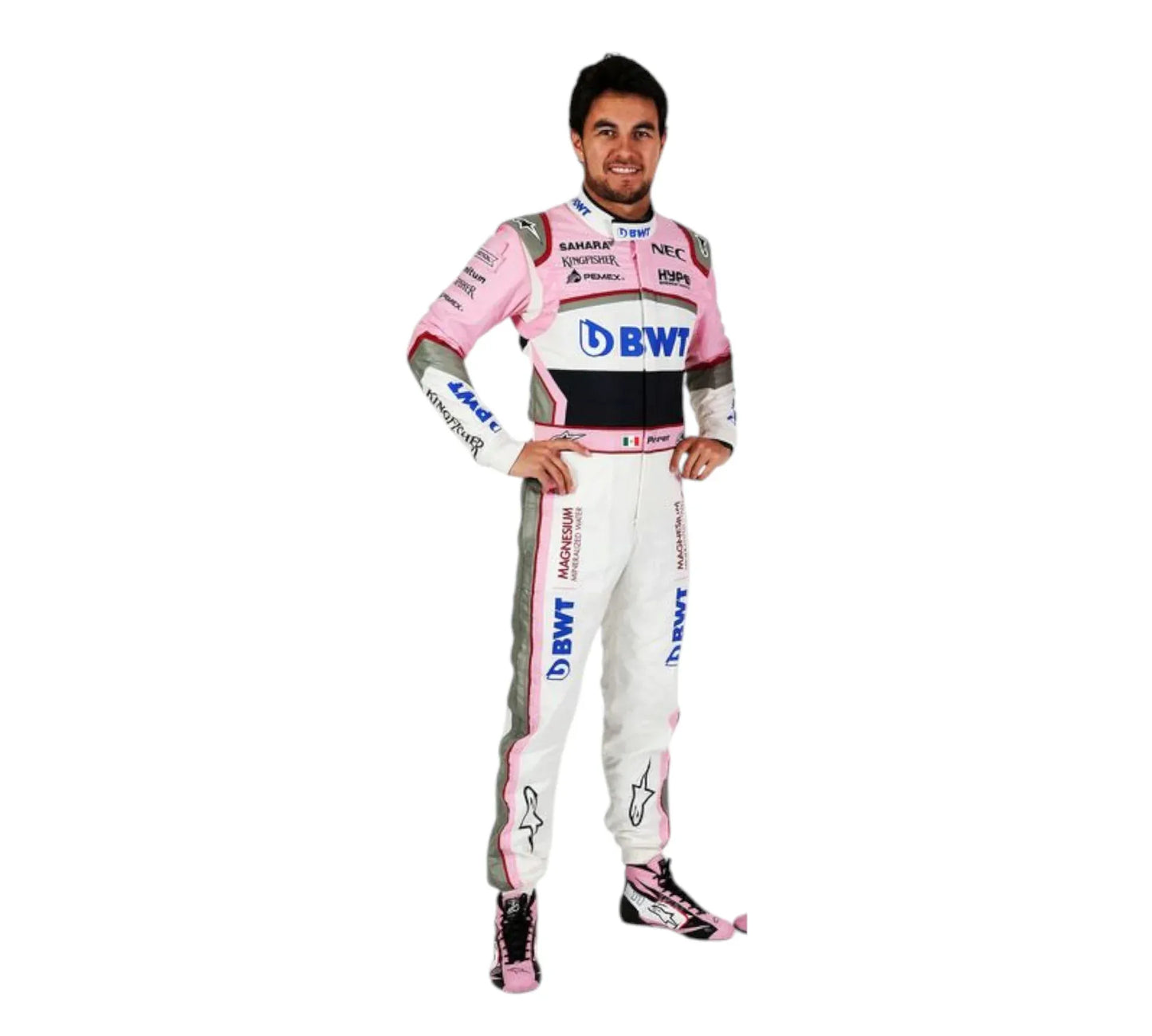 2018 Sergio Perez Racing Team BWT F1 Race Suit
