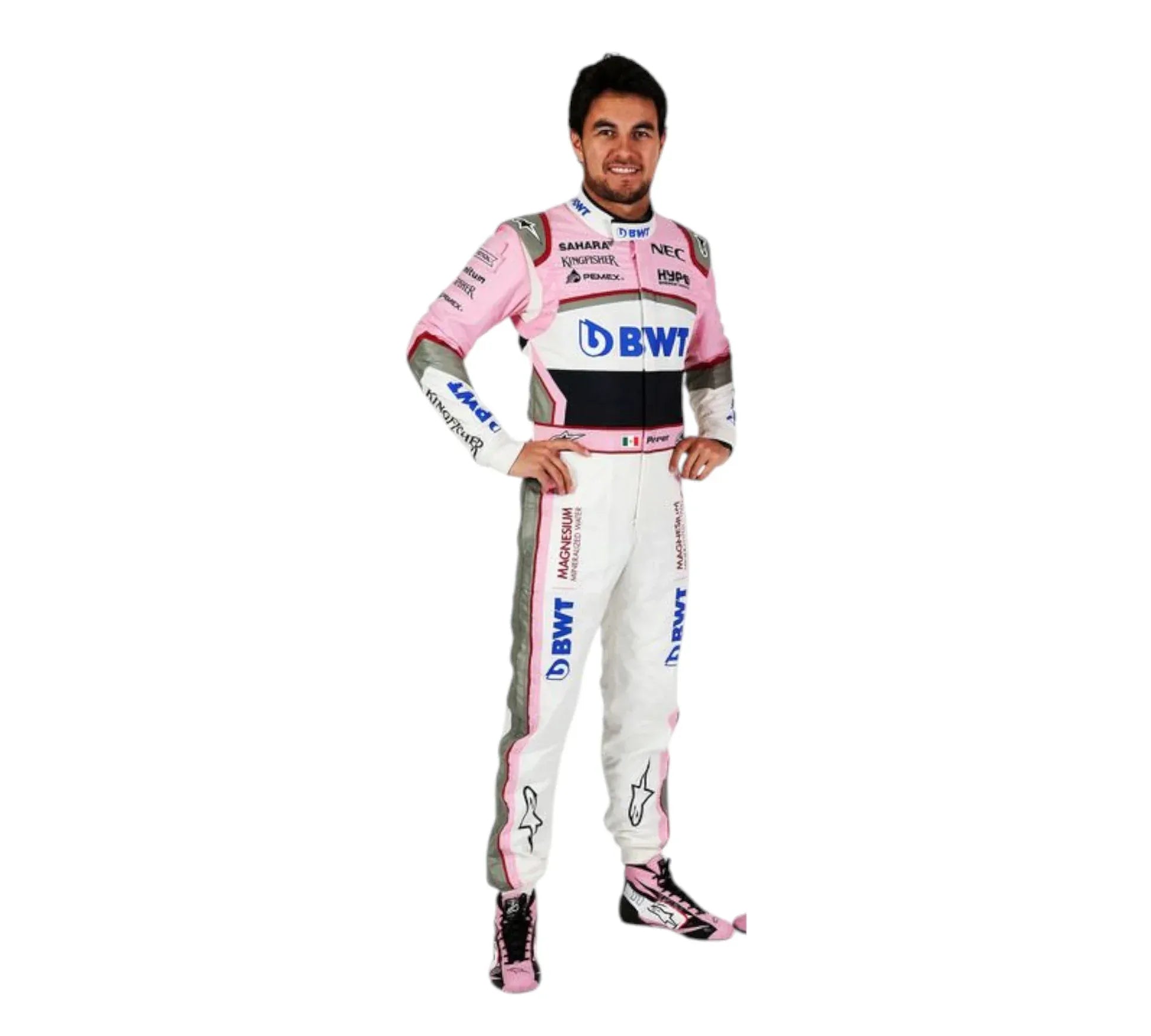 2018 Sergio Perez Racing Team BWT F1 Race Suit