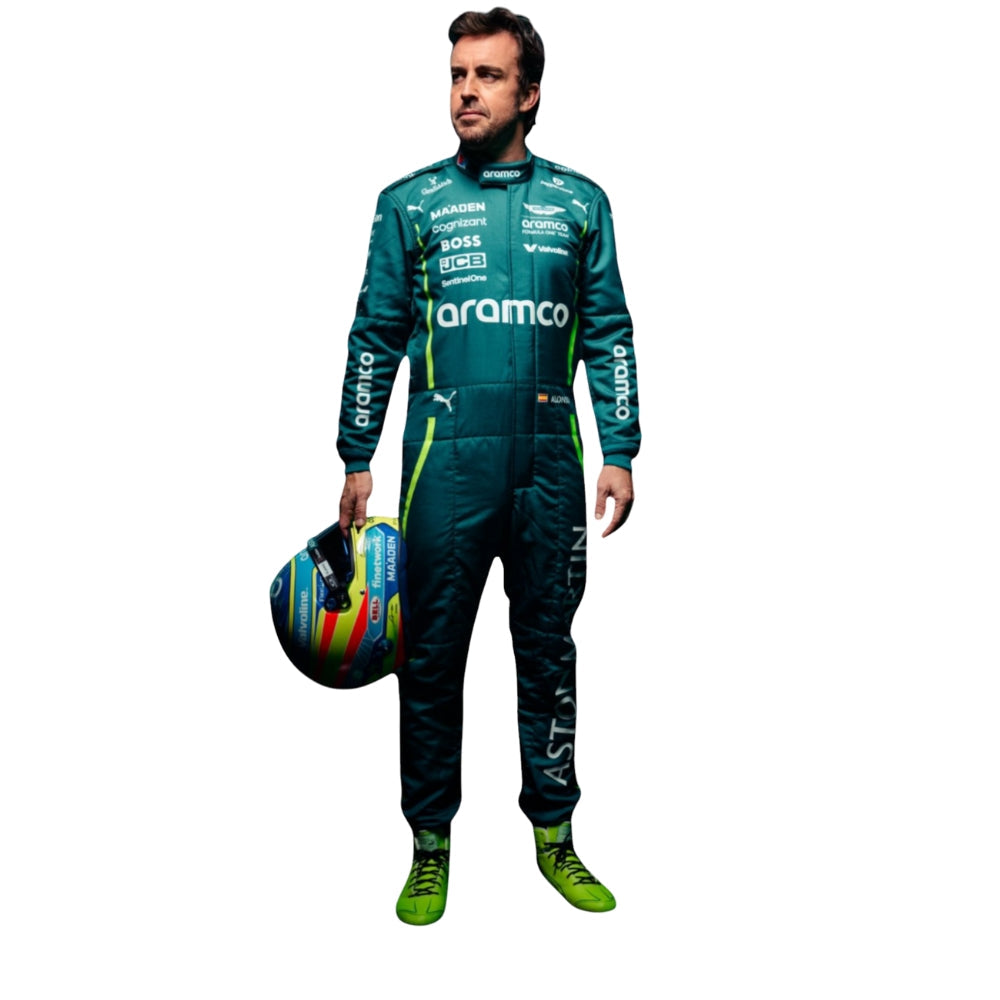 Fernando Alonso Aston Martin F1 Racing Suit 2025