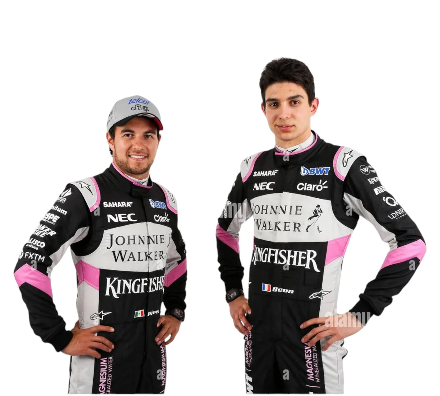 Sergio Perez 2017 Team F1 Racing Suit Force India