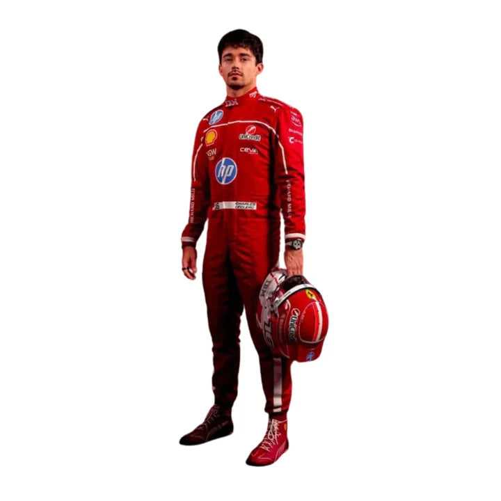 Charles F1 Racing Costume 2025